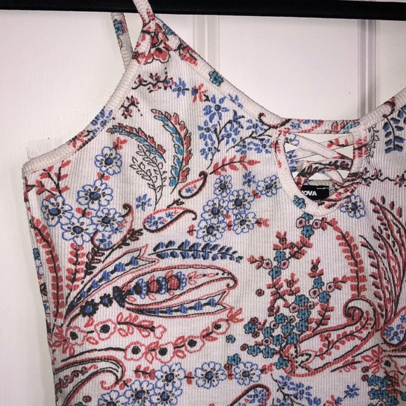 Fashion Nova Paisley Printed Tank Top - Picture 2 of 8
